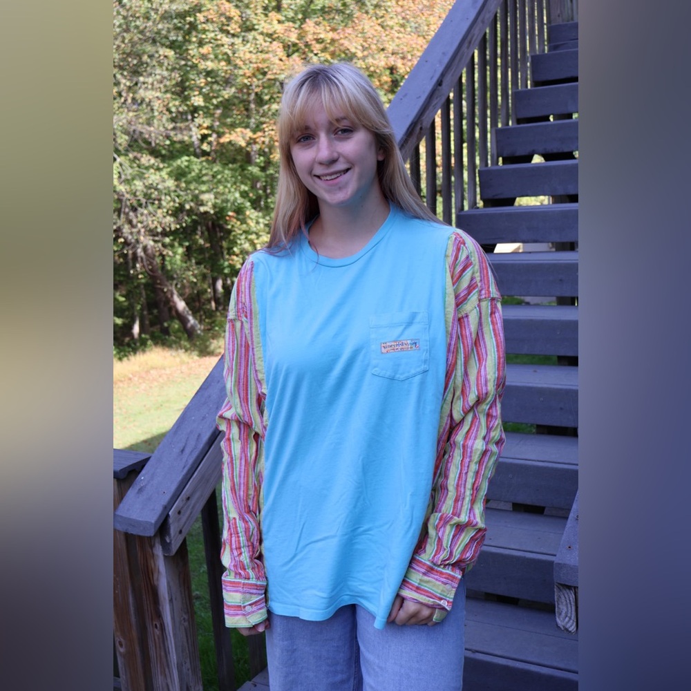 Colorful Striped Vineyard Vines Shirt